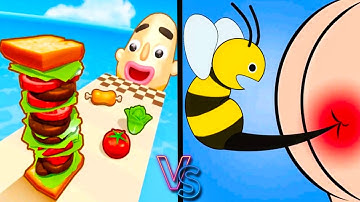 Help Me Tricky Story vs Sandwich Runner - All Levels Gameplay (Android,iOS) Part 25