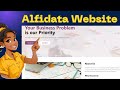 Alfidata Analytics Website deployed on Replit !