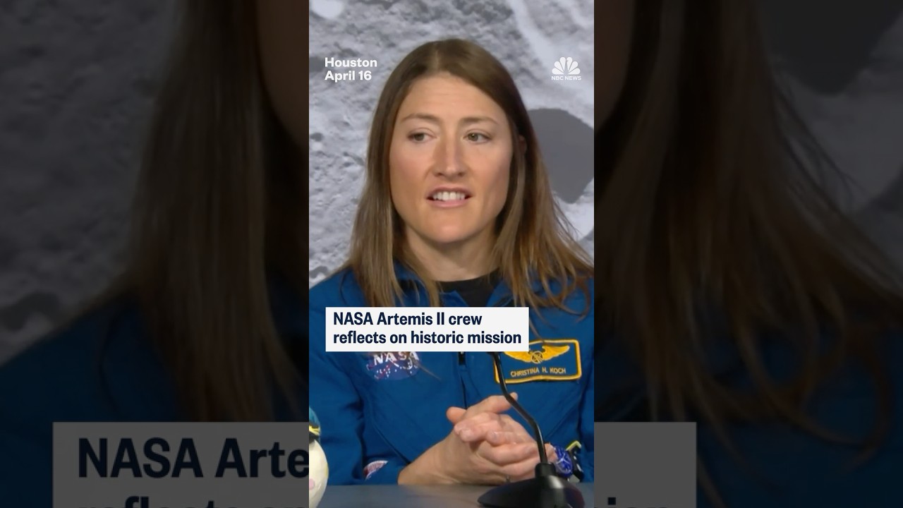 NASA Artemis II crew reflects on historic mission
