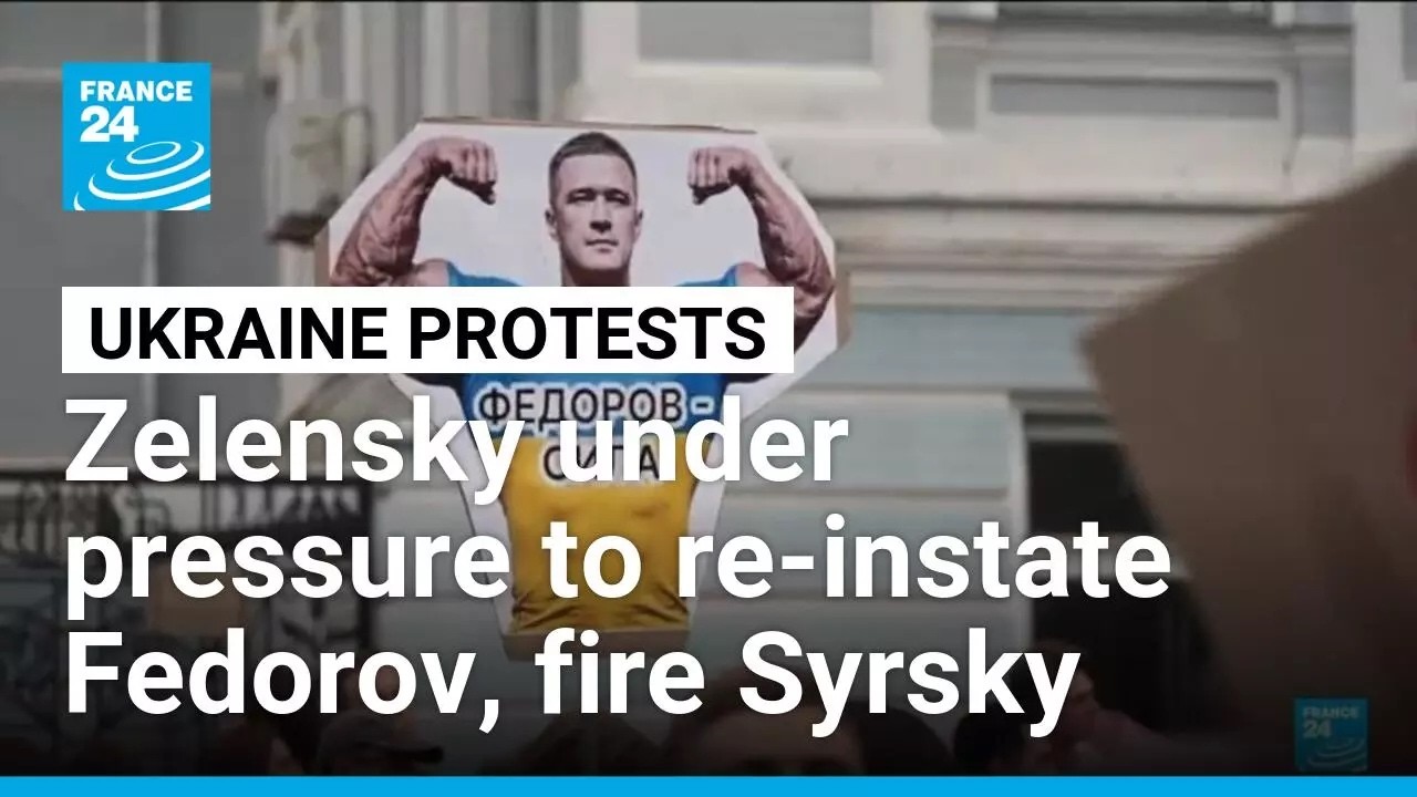 Zelensky faces deepening political crisis as protests dig in • FRANCE 24 English