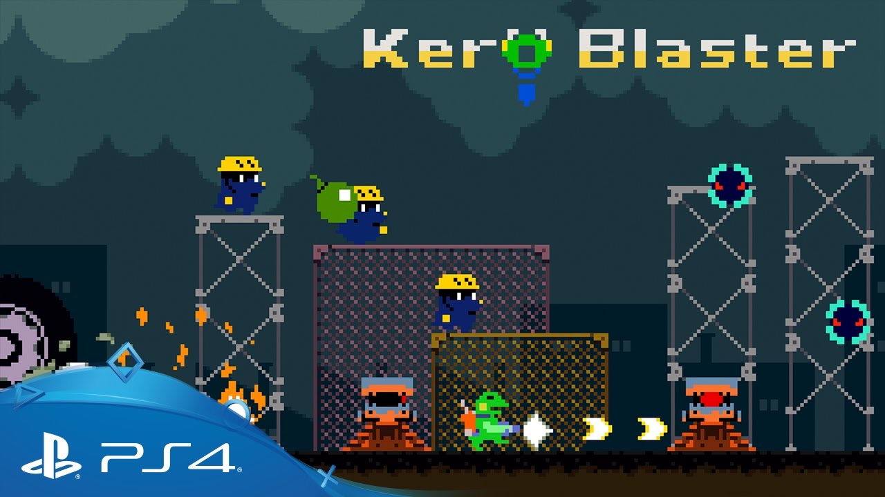 Cave Story Creator's 'Kero Blaster' is Coming to the PS4 Next Week