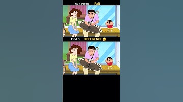Find 3 Difference 68% people fail 🤔🧠 II #shortsvideo #shorts #trending #viral