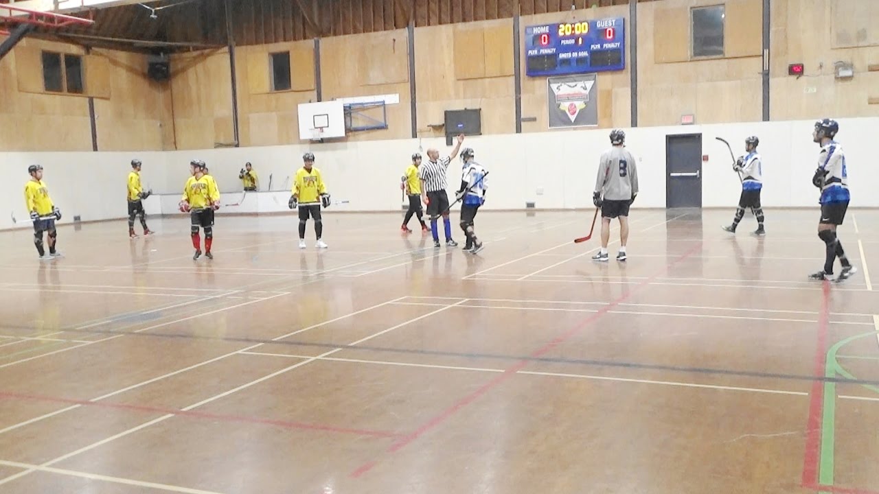 West Side Pirates vs. Surrey Giants (With Play-By-Play By Jeff) (12/10/16) Ball Hockey
