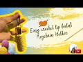 Easy crochet Lip Balm pouch key holder | Beginner Friendly
