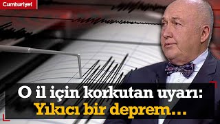 #FLAŞ Deprem Bilimci Prof. Dr. Ahmet Ercan'dan o il için korkutan uyarı: Yıkıcı bir deprem bekliyor