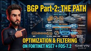 BGP Part-2 on Fortinet NSE7 with FortiOS-7.2.0