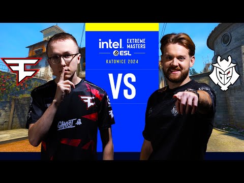 KTO ZAGRA W PÓŁFINALE? - FAZE VS G2 NA IEM KATOWICE 2024!