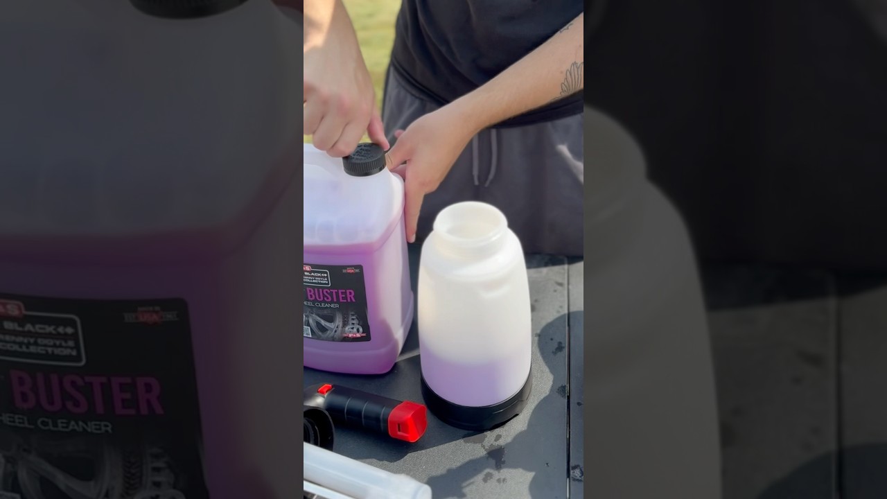 Detailing Wheels With Break Buster 