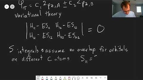 Chapter 10: Huckel Theory, Part 1 | CHM 309 | 114