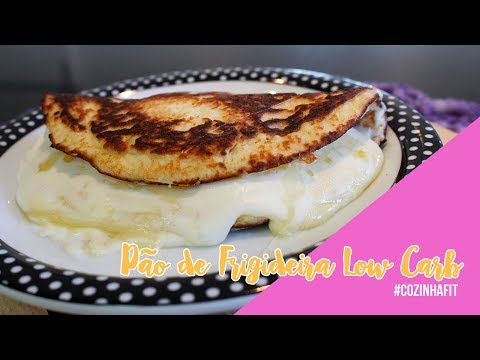 Pão de Frigideira Low Carb | #cozinhafit