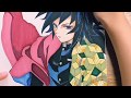 【鬼滅の刃】冨岡義勇 描いてみた【アナログ】