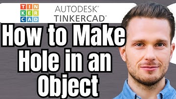 How To Make A Hole In An Object In Tinkercad