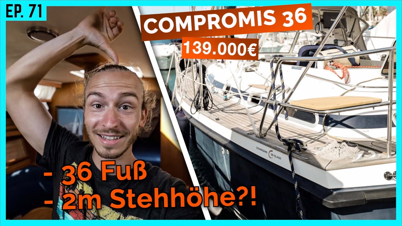 Ein echtes Raumwunder! MASSIVE Stehhöhe auf 36 Fuß! | BootsProfis #71