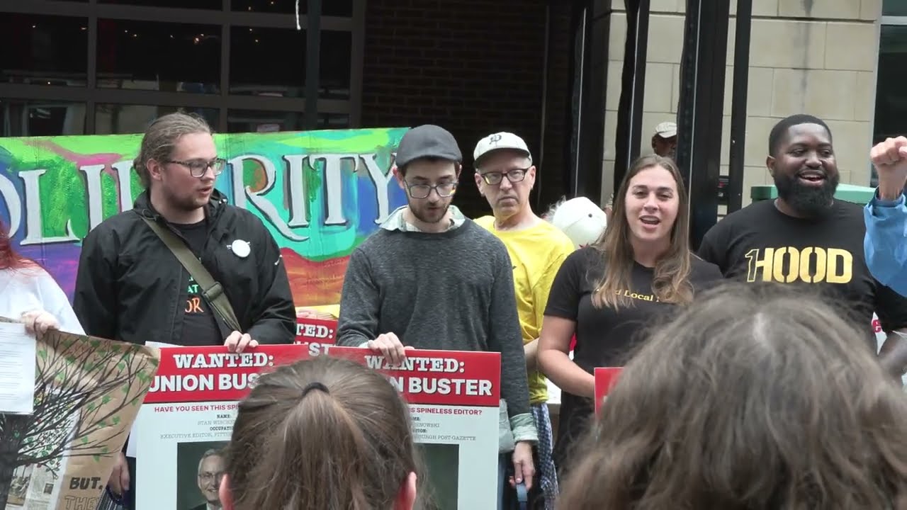 Pittsburgh Post-Gazette workers mark one year on strike