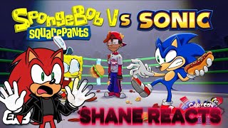 Sonic vs SpongeBob BEATBOX Battle?! | Shane the Hedgehog Reaction