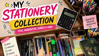 My HUGE Stationery Collection 🛍️✏️| Study Essentials & Cute Stationery✨📚| Everything I Use to Study!