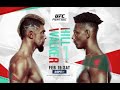 UFC Fight Night: Walker vs. Hill - typowanie || predictions