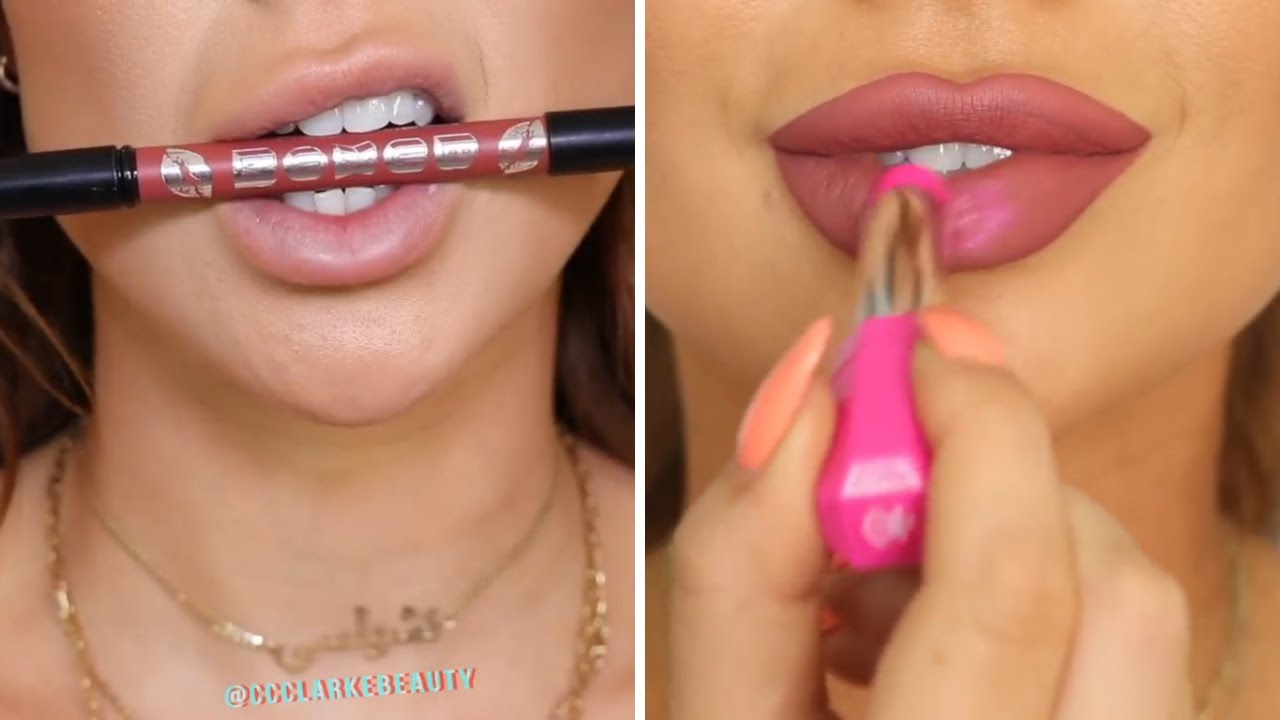 Lipstick Tutorial Compilation & 15 Amazing Lips Art Ideas 2020