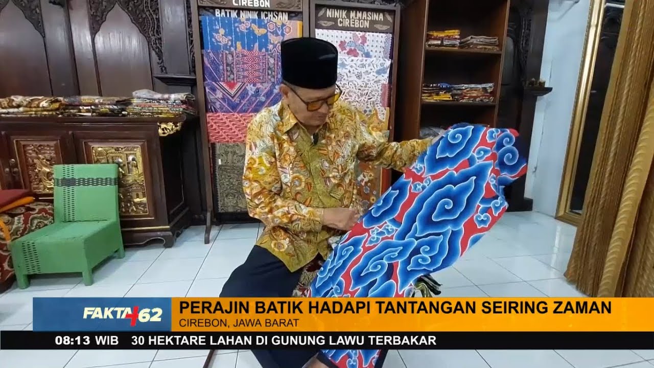 Potret Pelestari Batik Hadir Dari Cirebon!   Fakta +62