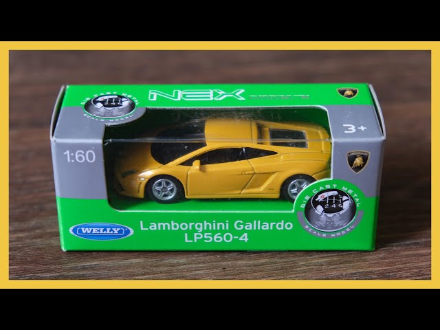 Lamborghini Gallardo LP560-4 - 1/60 Scale Welly - YouTube