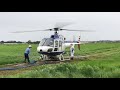 ヘリコプターによる農薬散布2