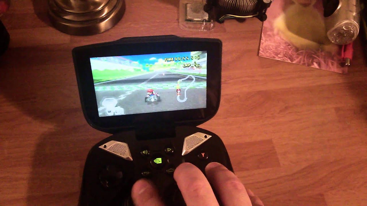 Mario kart Wii on Nvidia shield Gamestream YouTube