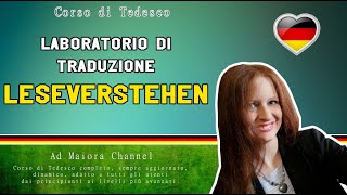 Lezione Tedesco 113 | Laboratorio di traduzione - Leseverstehen