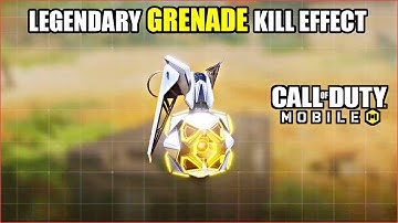 *NEW* Codm Legendary Grenade Kill Effect | Season 5 Tropical Vision