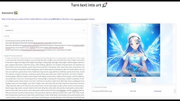 Text to image Web GUI (Version 2) - AMD GPU/Windows Stable diffusion