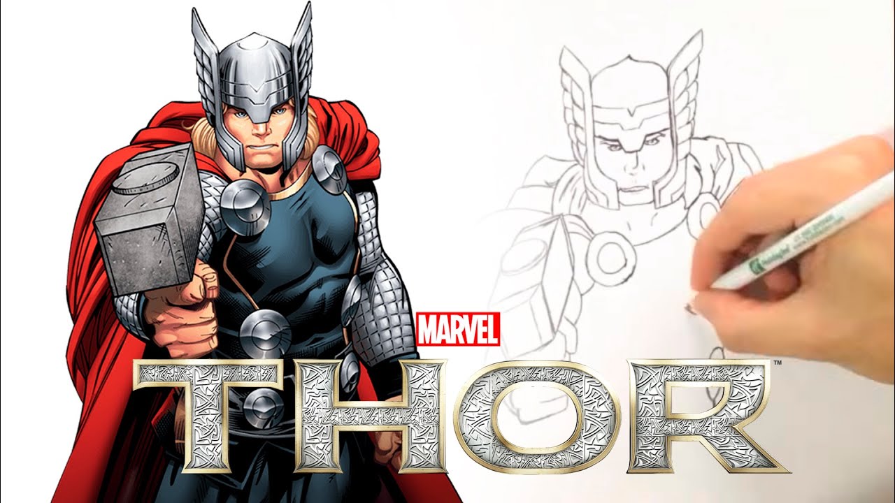 Dibujando a thor - Speed drawing - thptnganamst.edu.vn