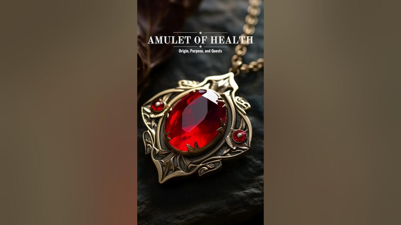 The Amulet of Health Dungeons & Dragons Magic Item YouTube