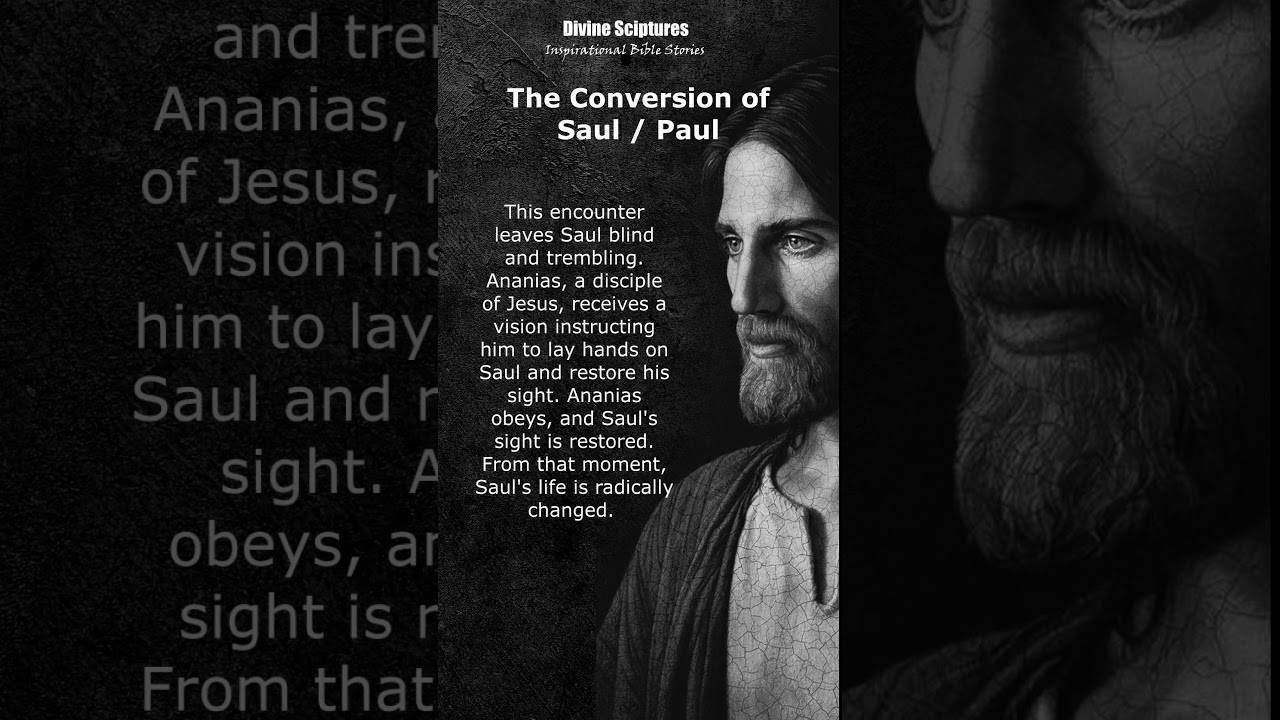The Conversion of Saul | Divine Sacred Revelations 