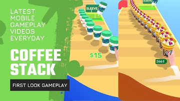 Coffee Stack 🍵☕🍵☕ All Levels Gameplay Android iOS