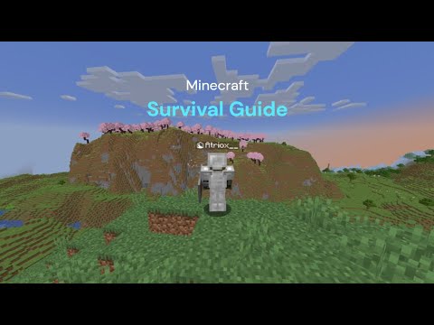 How to Master Minecraft survival guide (starter gear) - YouTube