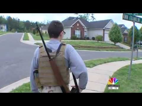 Man Walks Neighborhood With Rifle, Anti-Gun Neighbor Hysterical Despite Drop In Crime