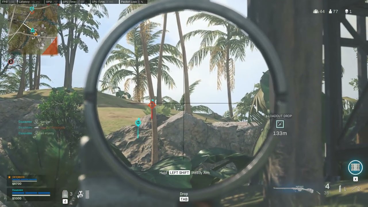 Invisible Skin Ground Loot Sniper Bits