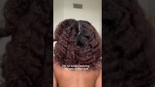 I’m no longer wearing my natural hair out! #lengthretention #hairgrowthtips #protectivehairstyle ￼