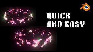 Procedural Energy Vortex Ring in Blender