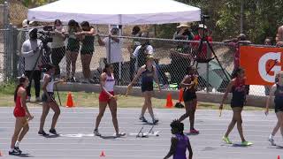 2021 TF - CIF-SS D1 Prelims (4x100, Girls - all 4 heats)
