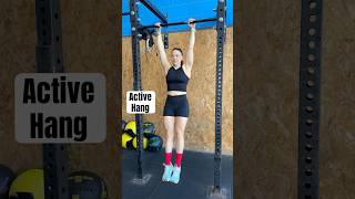 Active Hang #howtoexercise #pullup #exercisedemo
