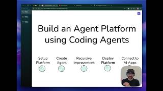 Build Your Own Agent Platform Using Coding Agents
