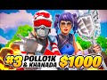3RD DUO CASH CUP 🏆 ($1,000) w/ Khanada | Pollo1K