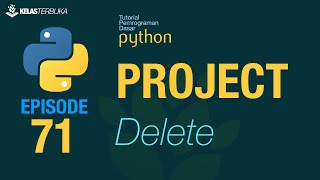 Learn Python [PROJECT] - 71 - Delete