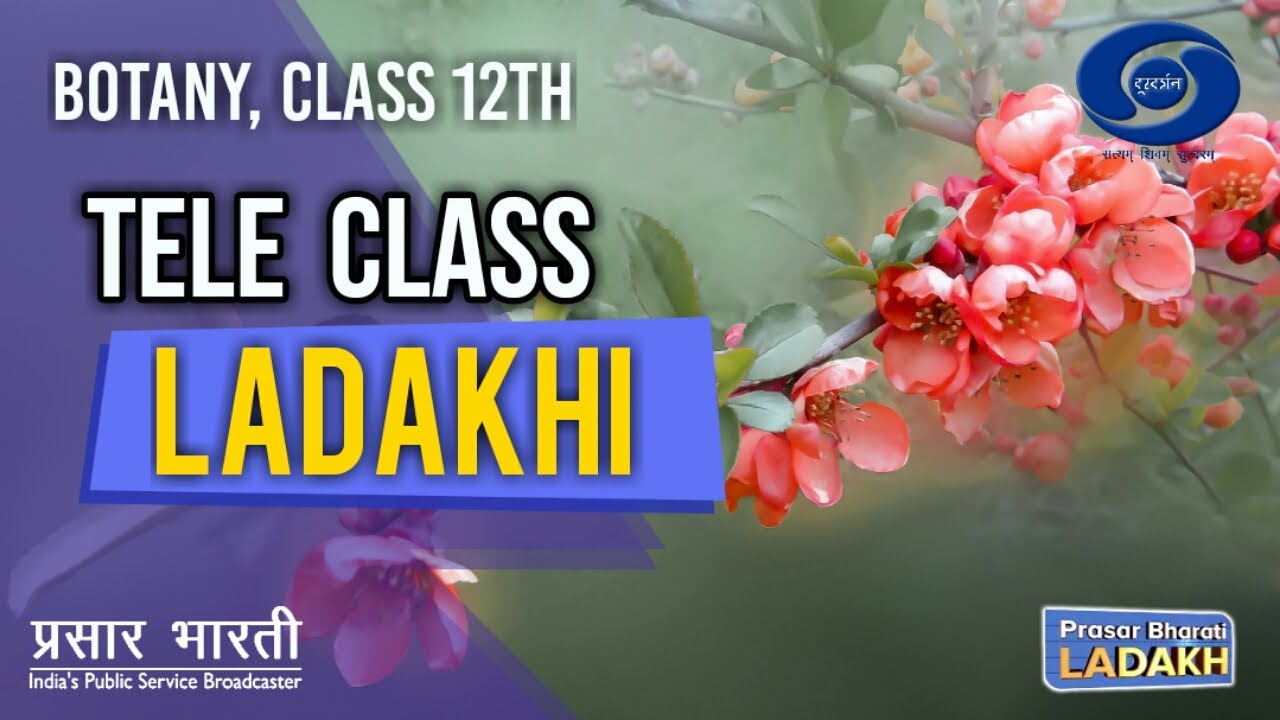 Tele Class Ladakhi : Plant Breeding, Botany-Class-12th | 28 /08/ 2020