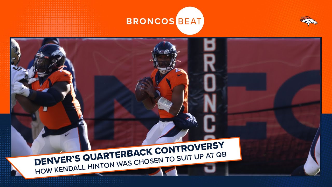 How Kendall Hinton was selected to play QB for Denver | Broncos Beat