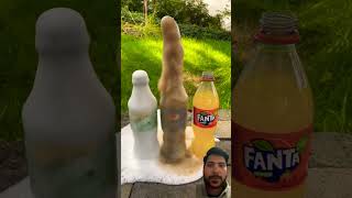 Cold drinks experiment with mentos❤️#shorts #mentosandcoke #viral #experiment