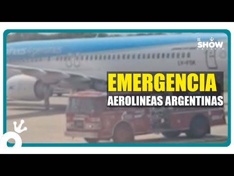 Avión de AEROLÍNEAS ARGENTINAS rumbp a Córdoba se Declaró en Emergencia por Falla de Motor