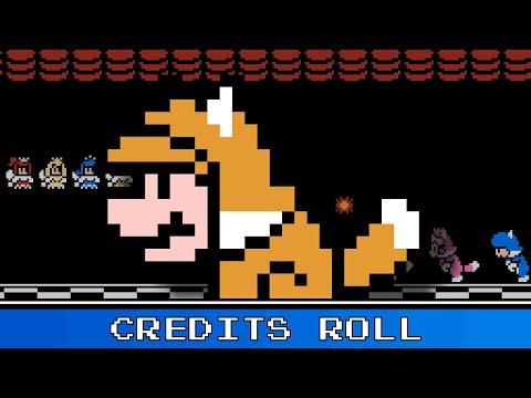 Super Mario 3D World Credits Roll 8 Bit Remix (Konami VRC6)