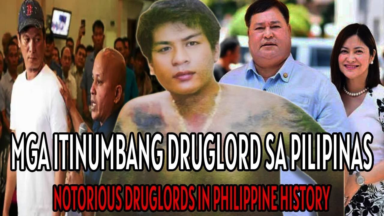 MGA ITINUMBANG NOTORIOUS DRUGLORD SA KASAYSAYAN NG PILIPINAS