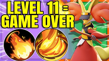 This FIRE SPIN DELPHOX BUILD instantly WINS after Level 11 | Pokemon Unite